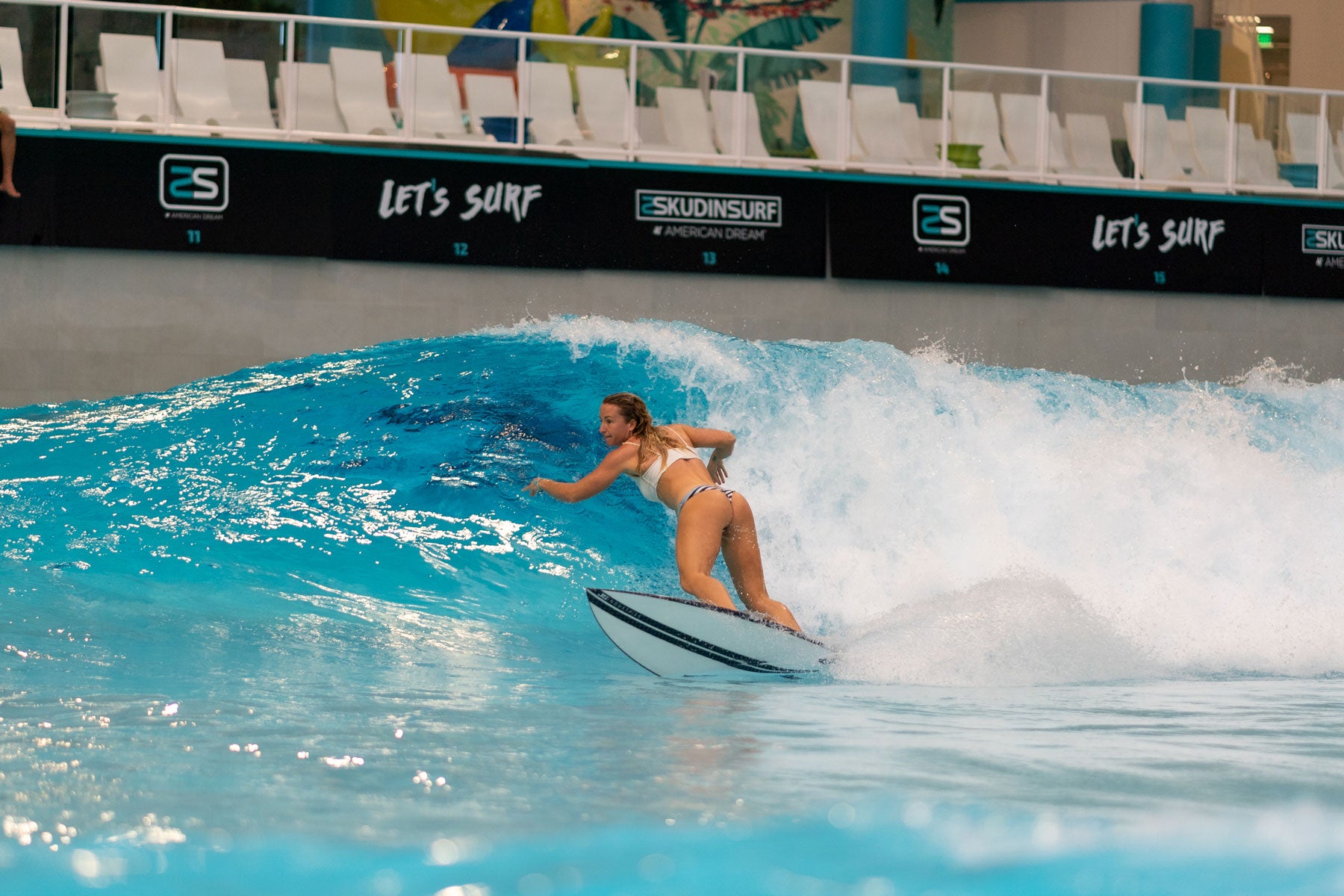 Skudin Surf at American Dream - Indoor Wave Pool